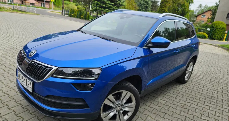 skoda karoq Skoda Karoq cena 87800 przebieg: 120000, rok produkcji 2019 z Rybnik